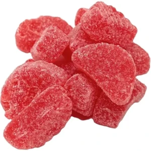 Sour Strawberry THC Gummies 600MG