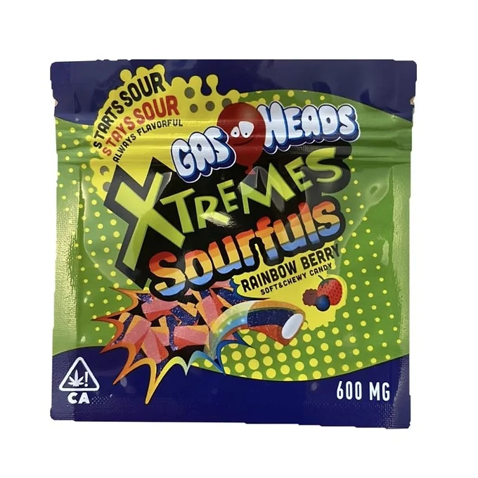 GASHEADS SOURFULS THC GUMMIES – 600M