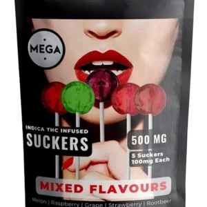 Sublingual Suckers – Variety Pack | 500mg THC