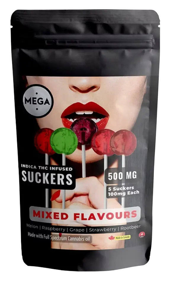 Sublingual Suckers – Variety Pack | 500mg THC