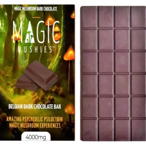 Magic Mushroom Dark Chocolate Bar 4000MG