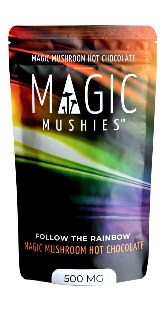 Magic Mushroom Hot Chocolate 500mg infused psilocybin cocoa drink