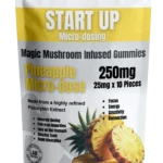 Startup Pineapple Microdose Mushroom Gummies