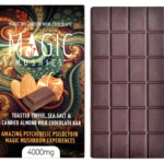 Magic Mushroom Toasted Toffee, Sea Salt & Candied Almond Milk Chocolate Bar 4000mg