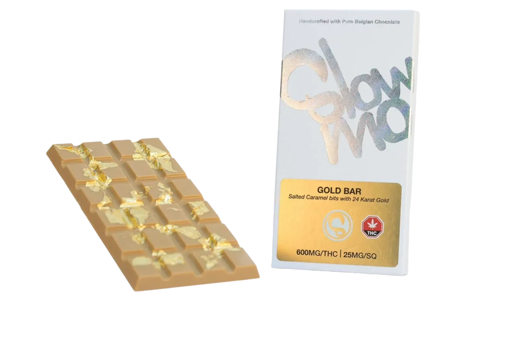 24 Karat Gold with Salted Caramel Bits 600mg THC 1 (1)
