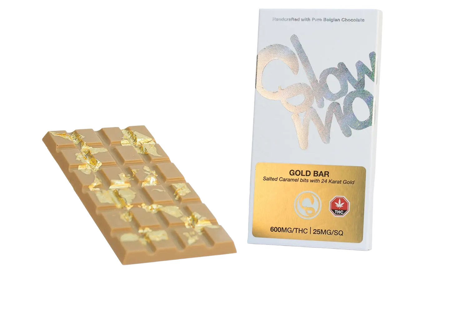 24 Karat Gold with Salted Caramel Bits 600mg THC 1 (1)
