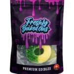 Green Apple Gummy Rings – 1500mg THC