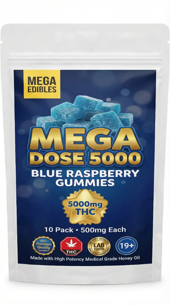 medicalhigh.ca|Mega Dose Gummies | Blue Raspberry | 5000mg THCMega-Dose-Blue-Rasp-5000 (1)