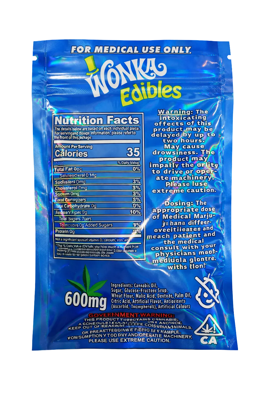 medicalhigh.ca | Rainbow Strips Gummy Rings | 600mg THCRainbow Strips Gummy Rings _ 600mg THCC Rainbow Strips Gummy Rings | 600mg THC - Image 3