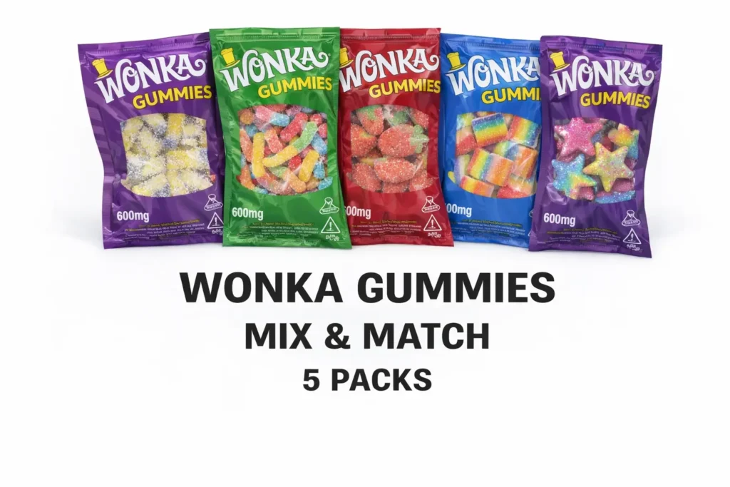 medicalhigh.ca|Mix & Match Gummy Bundle – 600mg THCWonka Mix and Match