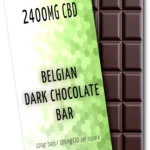 Belgian Dark Chocolate Bar | 2400mg CBD