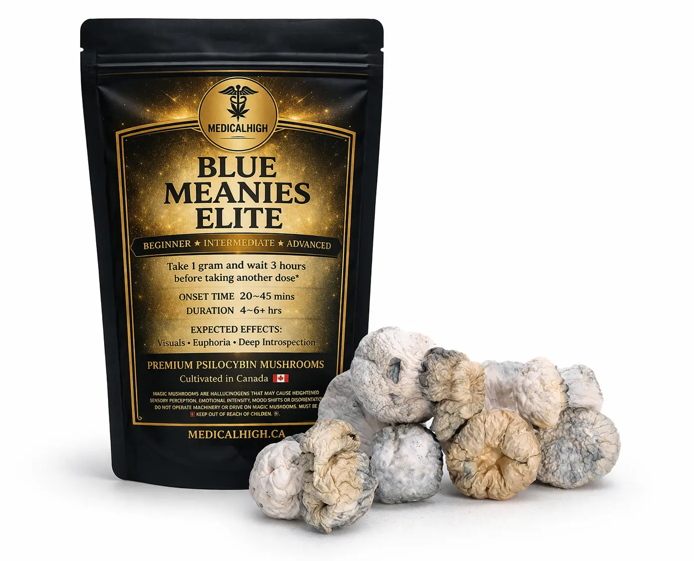 Blue Meanies Elite Magic Mushroom